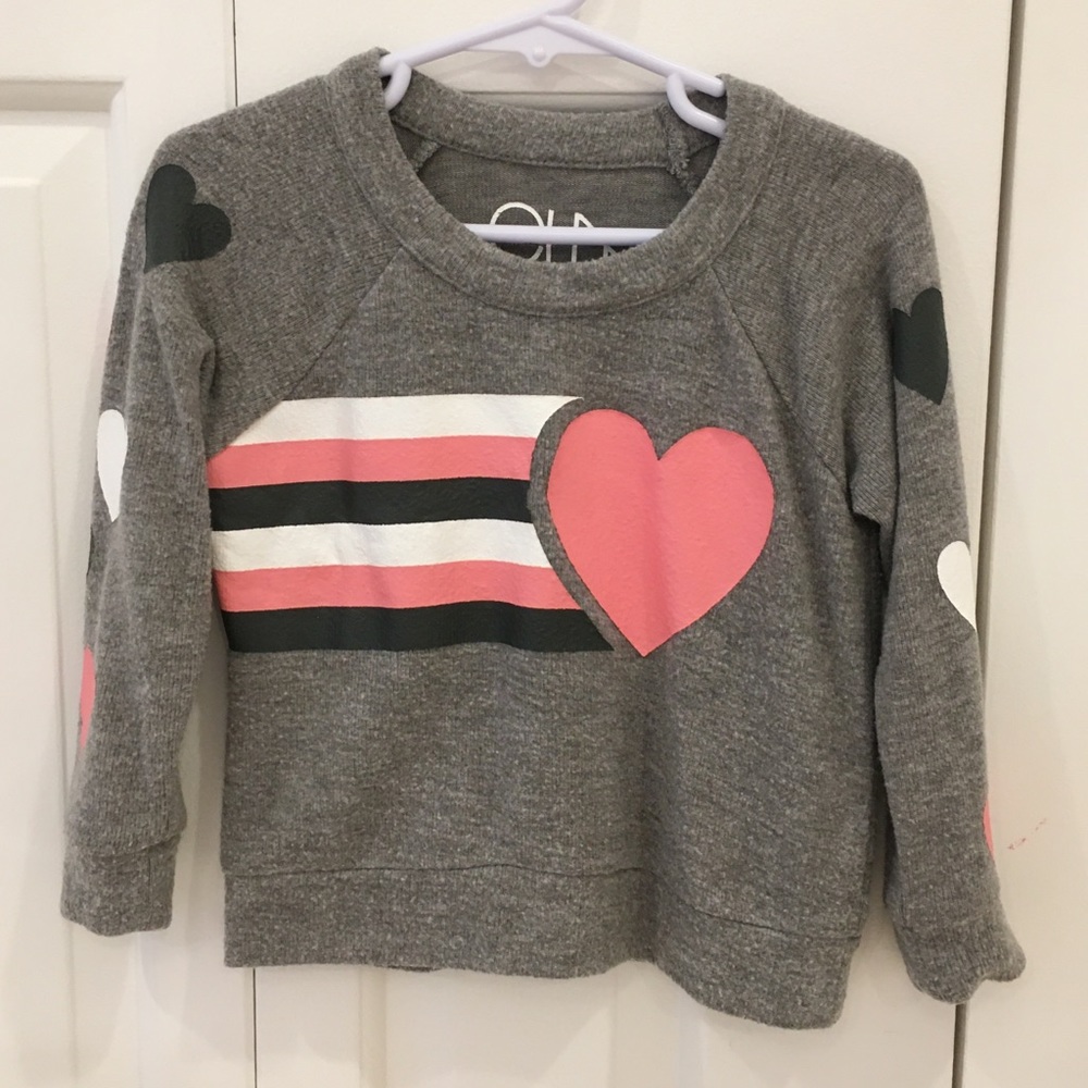 Chaser Girls Long Sleeve Knit Raglan